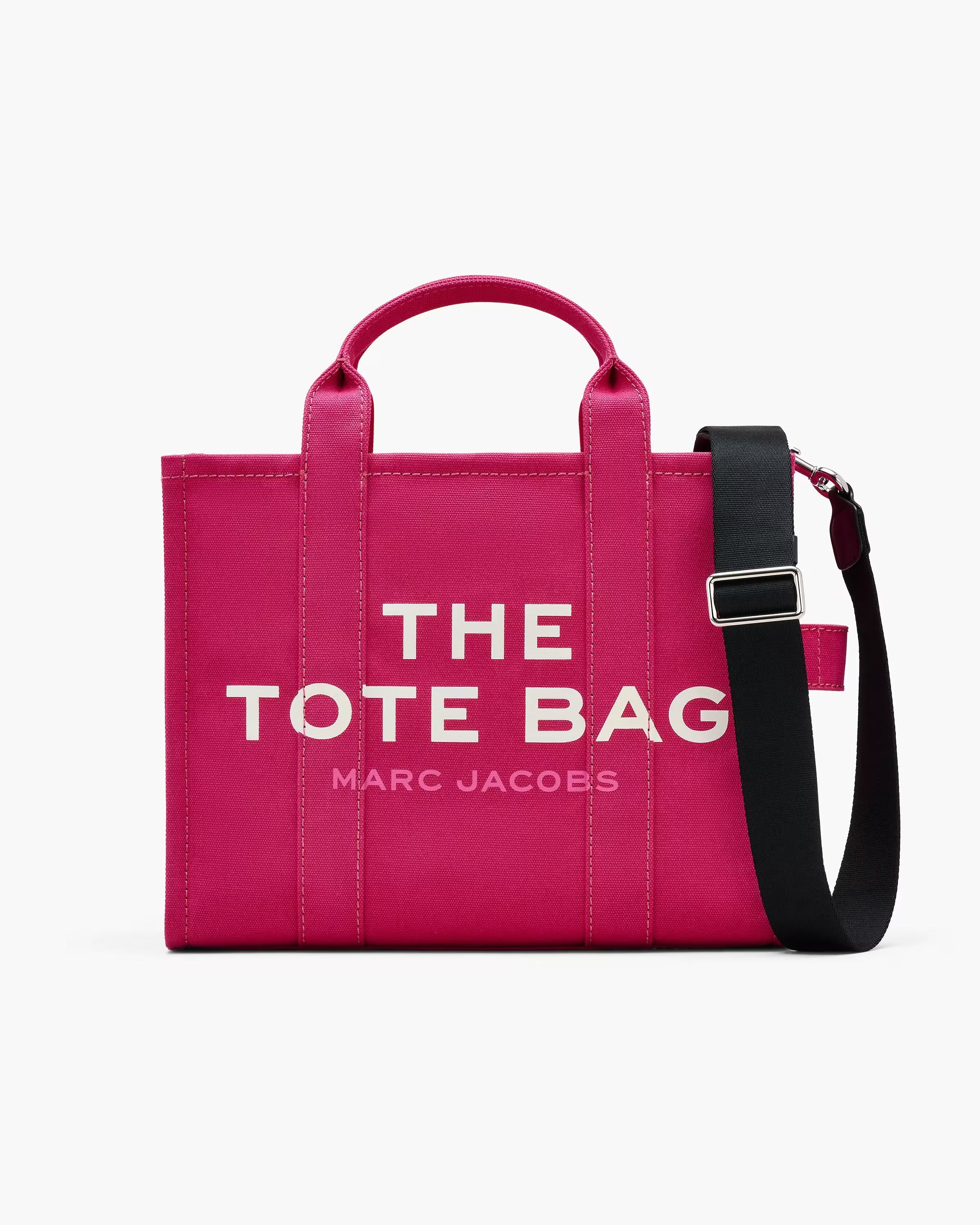 Marc Jacobs The Canvas Medium Tote Bag Raspberry Pink