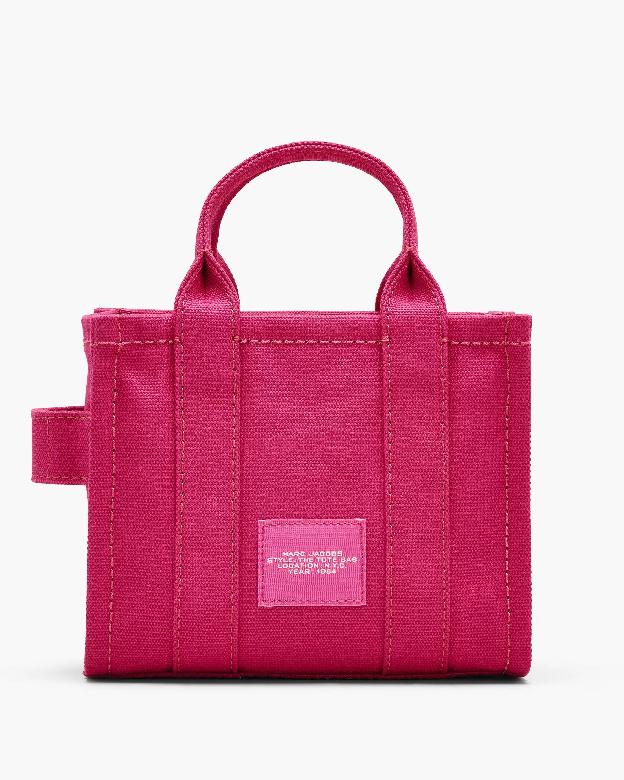 Marc Jacobs The Canvas Crossbody Tote Bag Raspberry Pink