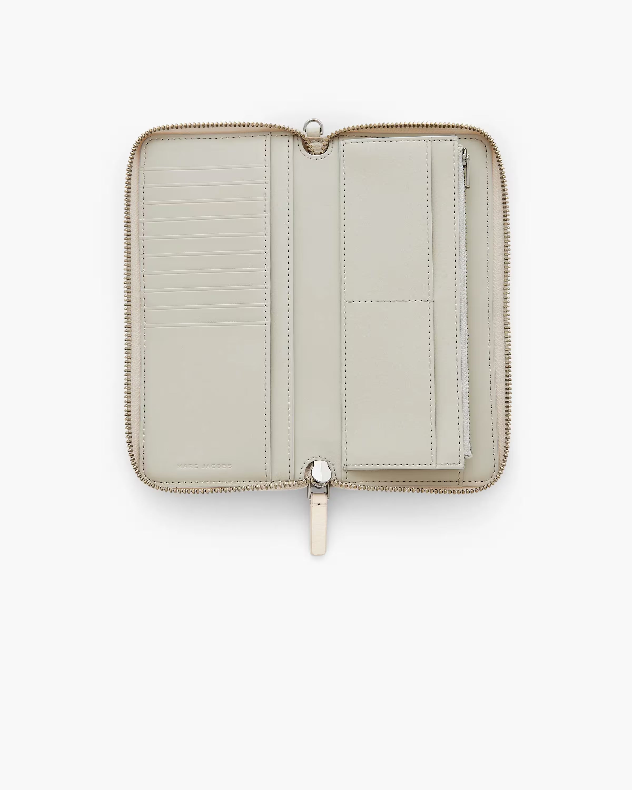 Marc Jacobs The Leather Continental Wallet Cotton