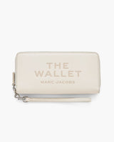 Marc Jacobs The Leather Continental Wallet Cotton