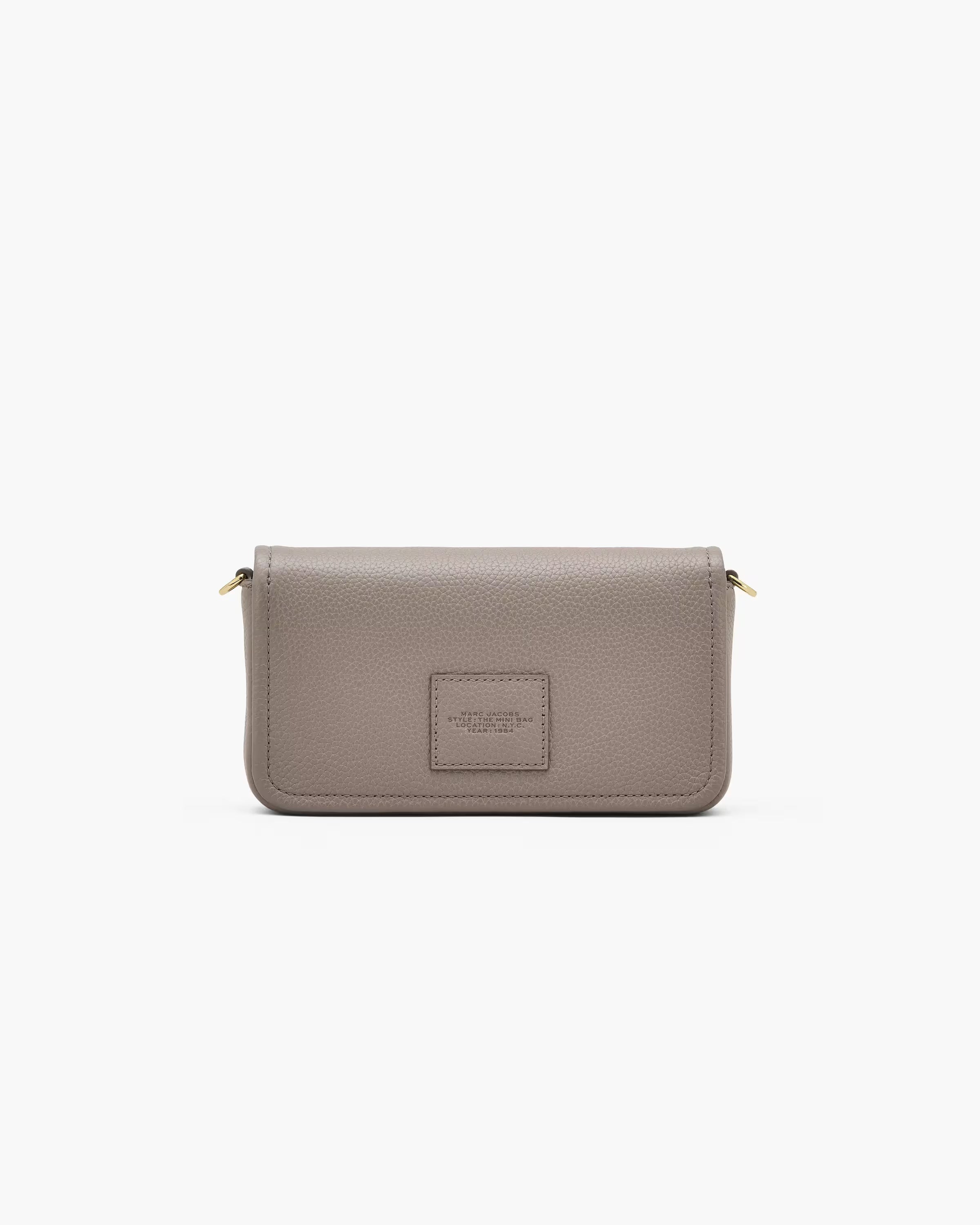 Marc Jacobs The Leather Mini Bag Cement