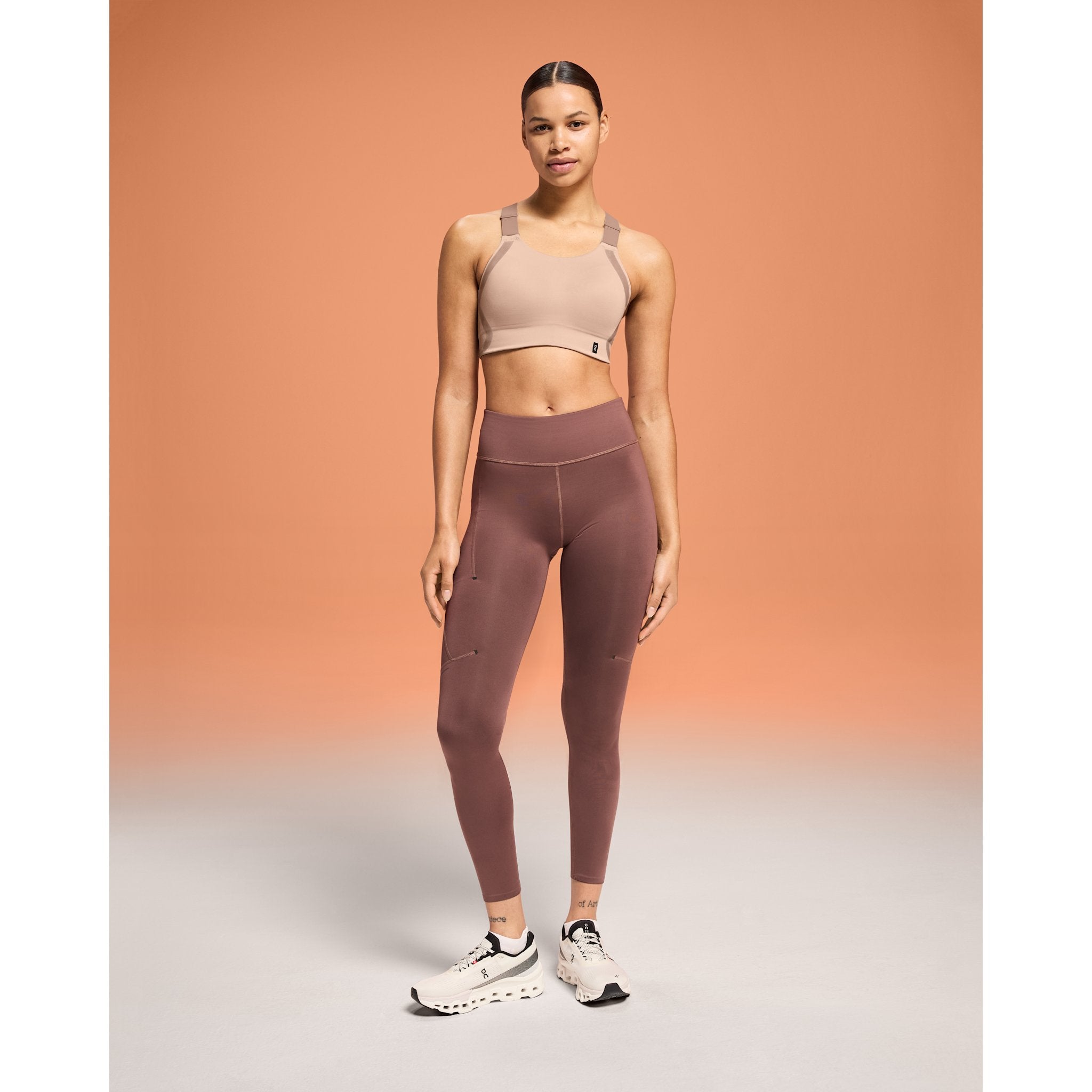 On Performance Flex Bra Cinder | Ash
