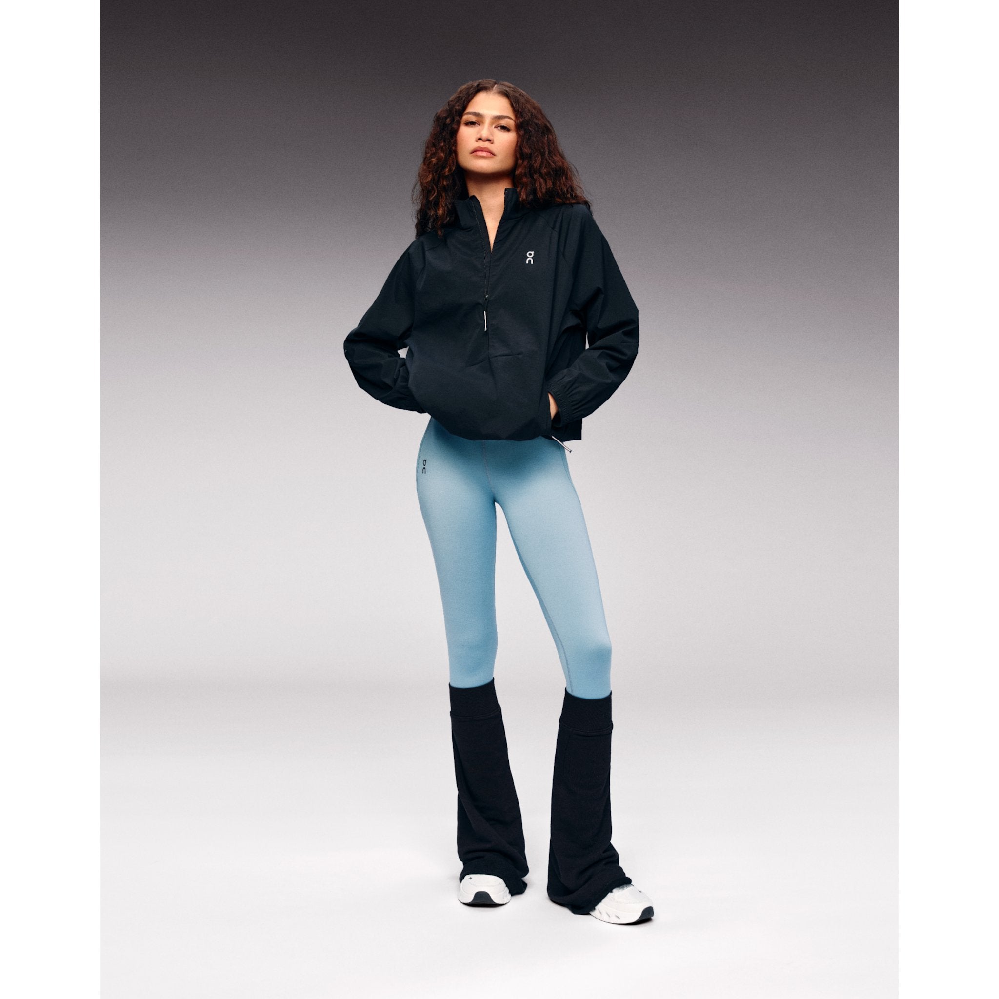On All-Day 1/2 Zip Jacket Black