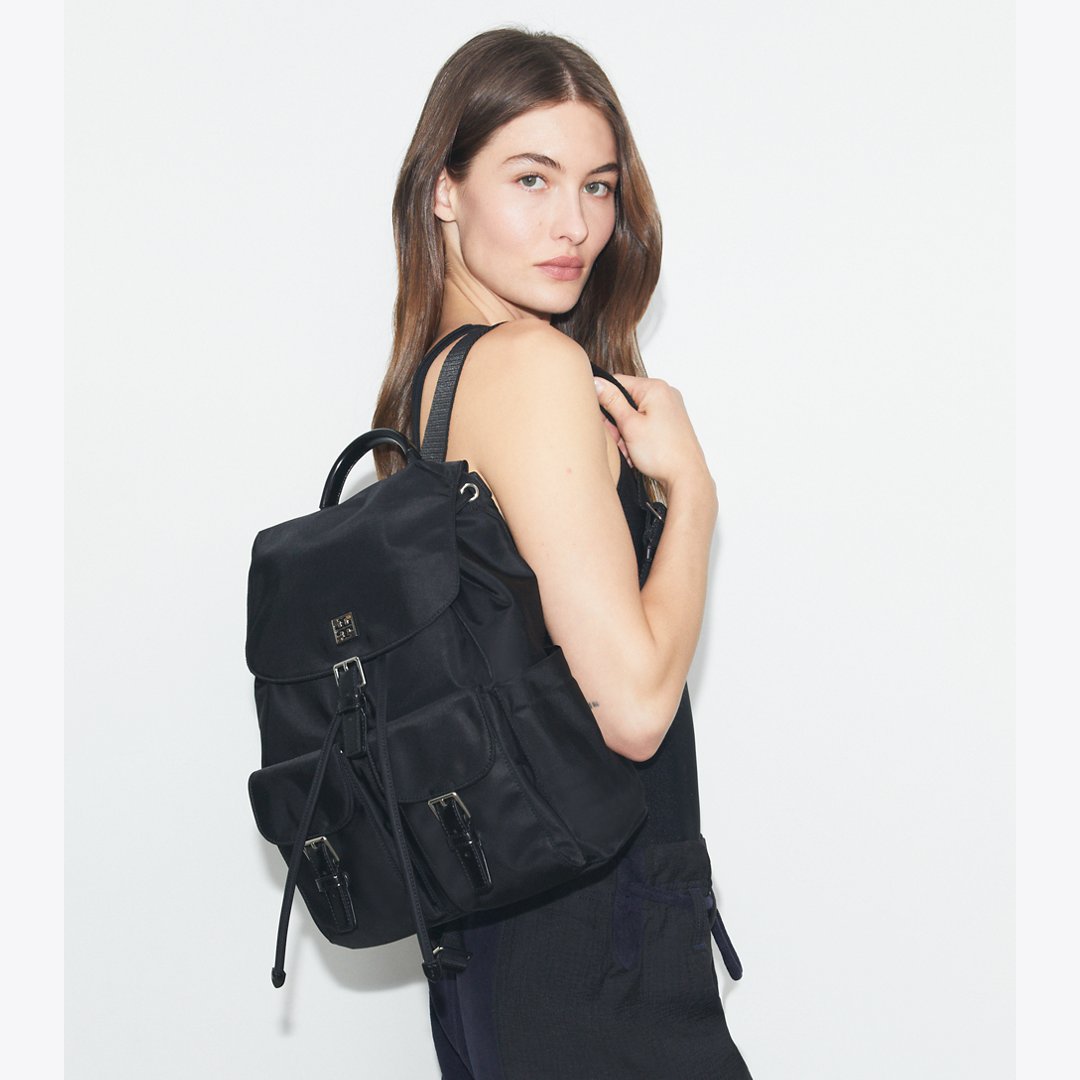 Tory Burch Virginia Backpack Black