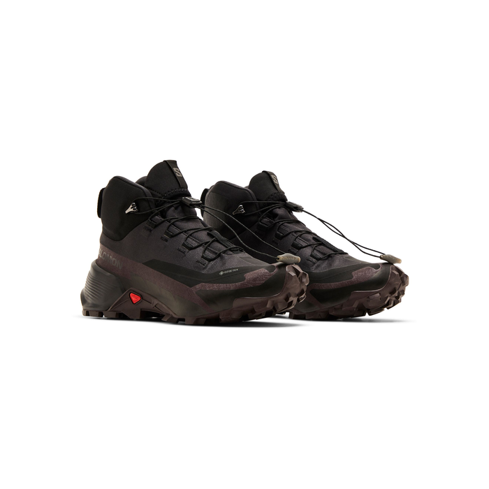 Wmns Cross Hike 2 Mid GORE-TEX 'Black Chocolate Plum' Salomon Salomon