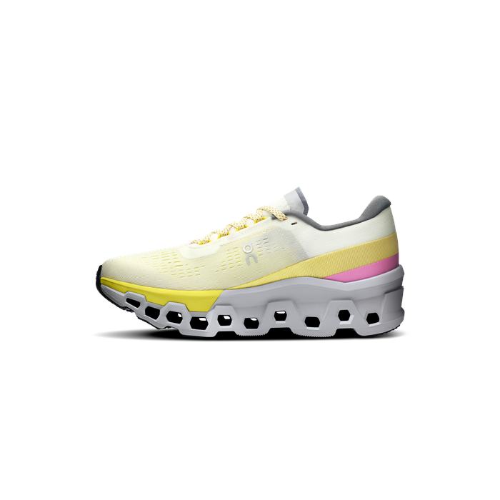 ON Running Women's Cloudmonster 2 Ivory | Lime - Ivory | Lime