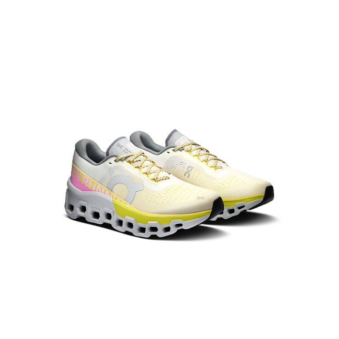 ON Running Women's Cloudmonster 2 Ivory | Lime - Ivory | Lime