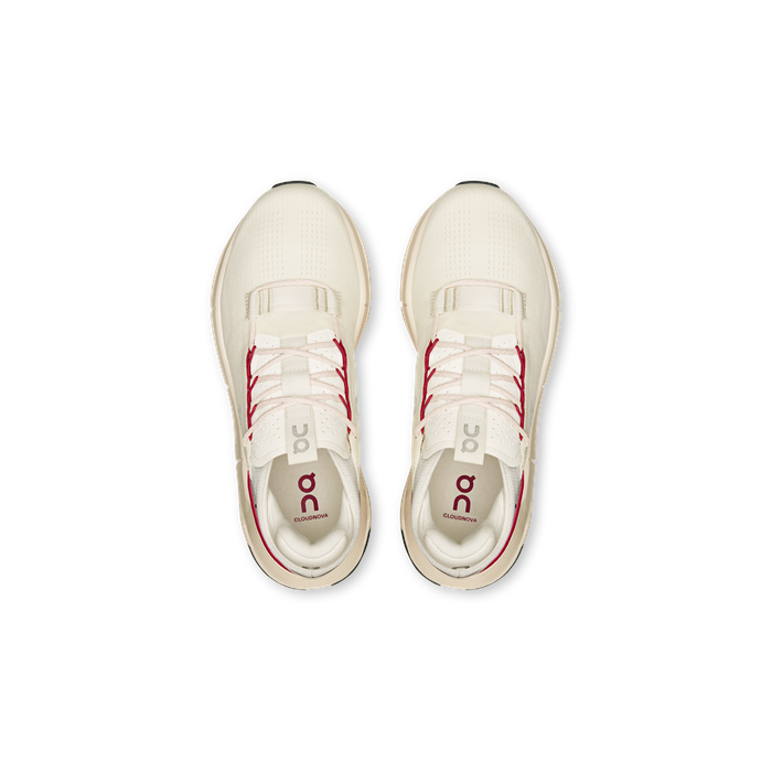 ON Running Women's Cloudnova 2 Ivory | Grenadine - Ivory | Grenadine