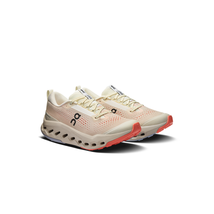 ON Running Women's Cloudsurfer Trail 2 Ivory | Salmon - Ivory | Salmon
