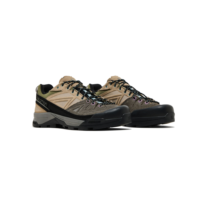X-ALP Leather 'Pewter Vintage Khaki' Salomon Salomon