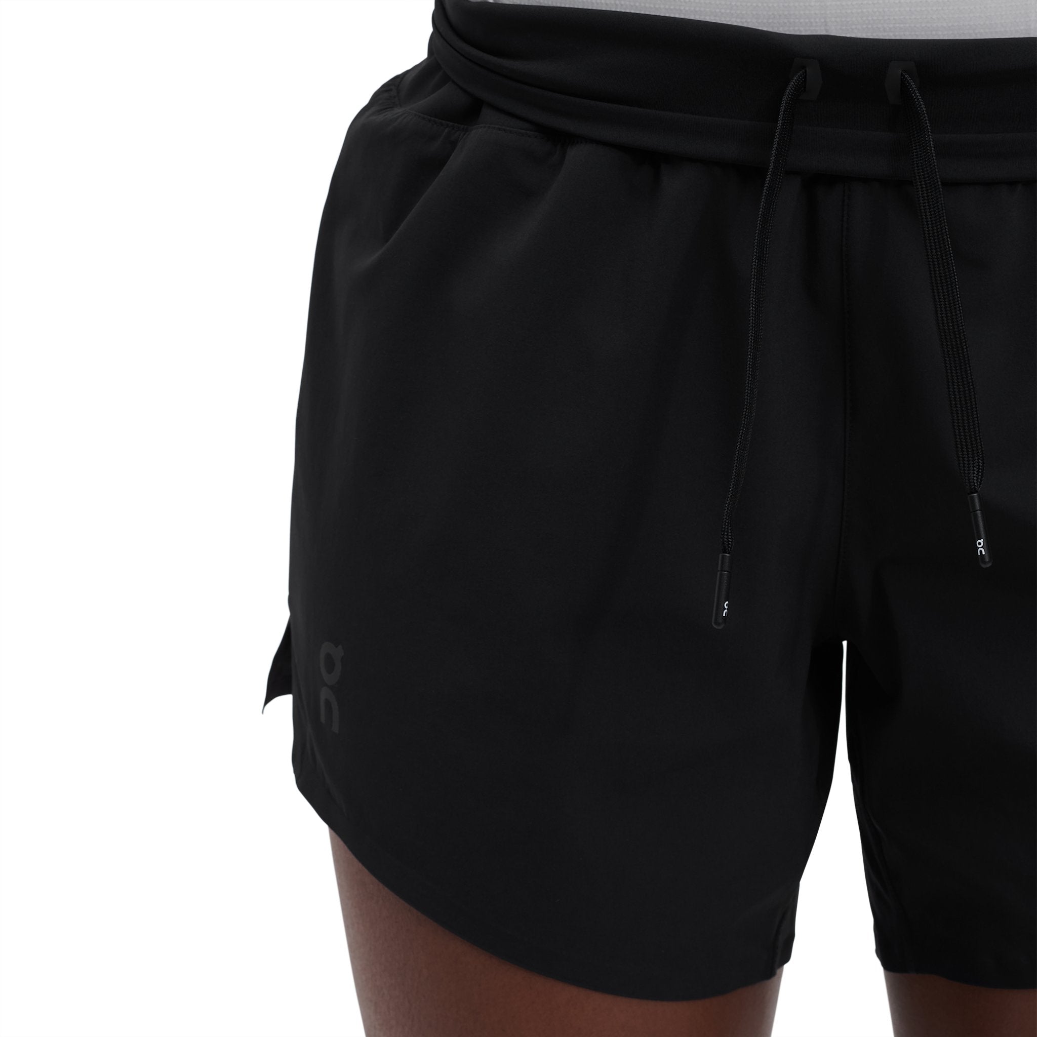 On 5" Running Shorts Black